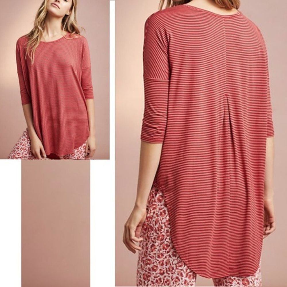 ‎Anthropologie floreat striped oversized tunic
